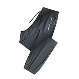 DBMZV Herren Freizeit einfarbige Hosen JoggingHerren Hose Lockere Outdoor Freizeit Sporthose Fitness Jogger Sweatpants mit Kordelzug und Tascheelastischer Bequeme Taille weitem Bein Jogging Hose