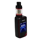 SMOK X-Priv Kit 225 Watt, mit TFV12 Prince Tank 8 ml, e-Zigarette, black red
