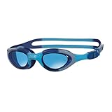 Zoggs Unisex-Child Super Seal Junior Schwimmbrille, Blue/Camo/Tint, Einheitsgröße