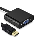 Homoyoyo 2st Anzeige Auf Vga-adapter Fernseher Zu Kabel Displayport Zum Kabel Zum Vga-Kabel Auf Vga-adapterkabel Computermonitorkabel Displayport Zum Adapter Anzeige Auf Kabel Zum Konverter