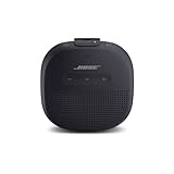 Bose SoundLink Micro Bluetooth speaker: kleiner tragbarer, wasserdichter Lautsprecher mit Mikrofon, Schwarz