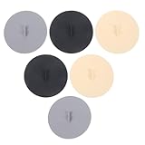 DOITOOL 6 Stück Silikon-deckel Luftdichte Becherabdeckungen Auslaufsicherer Trinkbecher Schutz Für Tee Kaffee Wasser Wiederverwendbare Flexible Silikon-mug-covers Weiß