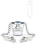 LekesaSIES Nippelklemmen Brustklammern Brustwarzen Sex Nipple Clamps mit Bondage Eimer Metallkette Klammern Brustwarzenklemmen Bruststimulation BDSM Erotik Extreme Fesseln SM Sex Spielzeug für Paare