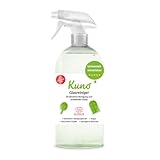 Kuno Glasreiniger – Streifenfreier Glanz für Fenster, Spiegel & Glasflächen – Kraftvoll gegen Schmutz, Schlierenfrei, Schnelltrocknend - 500 ml (1)