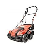 CEDRUS WE40 Elektrischer Vertikutierer & Rasenlüfter 2in1 2000W, 40 cm Arbeitsbreite, 55L Fangkorb, 6-stufige Tiefenverstellung, für Rasen bis 1500 m²