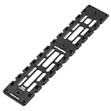 WARTECHGEARS Leapers - Made in USA - MLOK ARCA Rail Compatible with Arca-Swiss RRS Dovetail Tripod Ballhead R-Lock MRAS Quick Release Plate Mount (5 Slots)