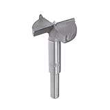 JUN-STORE SENMIAO-TH Forstnerbohrer für Holz, 40 mm Durchmesser, Lochsäge, Hartmetallspitze, runder Schaft, Schneiden für Scharnier, Sperrholz, MDF, CNC-Werkzeug