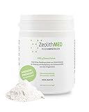 Zeolith MED Detox-Pulver 400g, Medizinprodukt, Apothekenqualität, Vergleichssieger, Darmreinigung, Entgiftung von Schwermetallen, Entgiftungskur, Vulkanmineralien, Heilerde, Darmreinigung