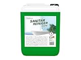 Sanitärreiniger 10 Liter Kanister mit Fichtenduft - entfernt Kalk im Bad - Badreiniger