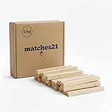 Ofenfertige 16 cm Kiefer Brennholz-Scheite 5 kg als Grill Feuerschale Kamin Anzündholz