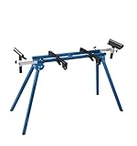 Scheppach Untergestell UMF1550 Maschinenuntergestell Arbeitstisch für Kappsägen Kappzugsägen Gehrungssägen | Traglast bis 150kg | Auflagen ausziehbar 935-1945mm | stabile Seitenverlängerung