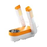 Uhngw Schuhtrockner | Tragbarer Stiefeltrockner Kompatibel Mit Schuhen,Mit Automatischer Abschaltung Klappbar Timer Für Geruchsreduzierung Gym Sport Reise Wäsche