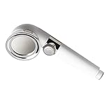 SHINEOFI 1 Stück Duschkopf unter Druck Handbrause handgehaltene Duschköpfe Druckduschköpfe verstellbare Dusche Duschbrause Dusche Sprinkler Hochdruck-Duschköpfe Rostfreier Stahl Weiß