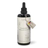 Waldkraft Löwenzahnwurzel-Extrakt | Alkoholisch-wässriger Auszug 1:5 | Traditionelles Wildkraut - Feiner Wurzelextrakt | Ideal zum Würzen von Speisen & Getränken | Vegan | 50 ml im Mironglas