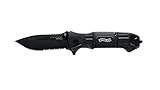 Walther 5.0715 Messer Black Tac Knife, schwarz, 205mm