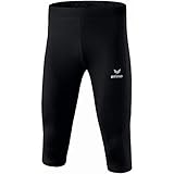 Erima Herren Performance 3/4 Laufhose, Schwarz, XL EU