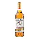 Captain Morgan Original Spiced Gold | Blended Rum | Karibischer Geschmack | 35% vol | 1000ml Einzelflasche |