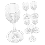 Alipis 6er Set Likörgläser Elegante Schnapsgläser Für Hochzeiten Und Partys 15ml Delicate Cup Für Wein Und Spirituosen Spülmaschinenfest Und Ideal Für Den Hausgebrauch