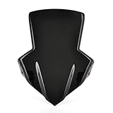 Windschild Motorrad Für CB650F Für CB650FA Für CB 650F 2014 2015 2016 2017 2018 2019 2020 2021 Motorrad Windschutzscheibe Windschutzscheibe Windabweiser(Gray)