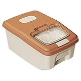 Hitburu Reisbehälter | Reisspender Mit Aufbewahrungsfunktion - Großvolumiger Rollbehälter Mit Feuchtigkeits- Und Mottenschutz Für Küche & Vorratsschrank