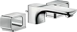 hansgrohe AXOR Urquiola 3-Loch Waschtischarmatur DN15 mit Rosetten, 11041250, Farbe: Brushed Gold Optic