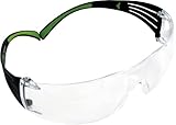 3M SecureFit Schutzbrille SF401AF, klar – Arbeitsschutzbrille mit Anti-Fog- & Anti-Scratch-Beschichtung – Wirkungsvoller UV-Schutz