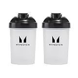 Myprotein Black Edition Shaker, 400 ml, 2 Stück, Mixing and Style