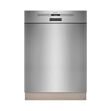 NEFF S125HTS01E, N 50, Smarter Unterbau-Geschirrspüler, 60 cm, Spülmaschine mit Besteckkorb, besonders leise, AquaSensor zur Schmutzerkennung, Chef 70 °C für hartnäckige Verschmutzungen, Aqua Stop