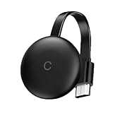 Shinekoo Kabelloser 1080P HDMI-Display-Adapter, Bildschirmspiegelungs-Display-Dongle, 2,4/5 GHz Sender und Empfänger, unterstützt Window/Mac/Android/iOS/Miracast/DLNA/Airplay, für TV, Android, iOS