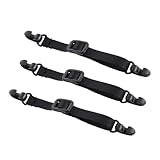 HIAKDOFT 3 Stück Maskenverlängerung mit Verstellbarem Haken Langlebiges Material Komfortables Masken Lanyard für Alltag und Reisen