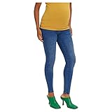 MAMALICIOUS Damen Vmmtanya Piping Vi349 Ga Noos Jeans, Medium Blue Denim, M EU