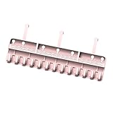 OATIPHO Aufbewahrungsregal für Perücken Haarhalter zum Flechten von Haaren Verlängerungshalter Zopfgestell Clips für Haarverlängerungen Flechten Haarständer Kieselgel Rosa