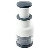 Fackelmann #easyprepare Gemüseschneider 2-teilig – Multihacker zum Zerkleinern von Zwiebeln, Gemüse, Kräuter & Co. – Zwiebelschneider mit scharfen Rotationsklingen