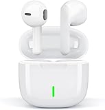 Bluetooth Kopfhörer In Ear, Kopfhörer Kabellos Bluetooth 5.3 Wireless Earbuds mit 4 Noise Cancelling Mic, 40Std Hi-Fi Stereo Touch Control IP7 Wasserdicht Sport Ohrhörer für iPhone/Android/Samsung