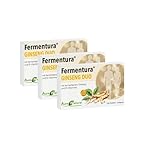 Aura Natura – 3er Set Fermentura Ginseng Duo Kapseln – Fermentierter Ginseng Extrakt – Mit 3 verschiedenen Ginseng-Sorten – Enthält Vitamin B2, B6, B12-90 Kapseln