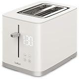 Tefal TT6931 Sense Toaster | 7 Bräunungsstufen | Digitaldisplay | Countdown | Aufwärmen/Auftauen | Krümelschublade | Stopp-Taste | Weiß