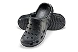 ESTRO Gartenschuhe Damen Gartenclogs Herren - Gartenschuhe Herren Leicht Damen Clogs Gummischuhe Damen Unisex Garten Clogs Herren A02 (43, Schwarz)