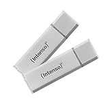 Intenso Ultra Line, 2x 32GB Speicherstick, USB 3.2 Gen 1x1, silber