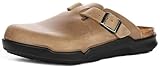 Birkenstock Boston Crosstown Clogs Tabak Regular Fit, Tabak-Braun, 42 EU