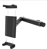 LYFlCCS Tablet-Halterung für Kopfstütze, mit flexiblem Arm, speziell für iPad Pro 12,9 Zoll, lange Rücksitz-Halterung, passend für iPad Air, Mini, Galaxy Tab und mehr 11,9–33 cm (4,7 - 13 Zoll) Handy