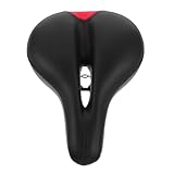 TOGEVAL Komfortabler Ergonomischer Sattel für Stationäre Fahrräder Weiches Atmungsaktives Heimtrainer Kissen mit Hochdämpfendem Schaum für Fitness Bike Zubehör