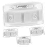 ERINGOGO 4 Stück Teiliges Langlebige Doppel Reihen Rollschuh Räder mit LED Leuchte Verschleißfest für Indoor und Outdoor Skateboards Asphalt und Park Geeignet Zubehör für Rollschuhe und