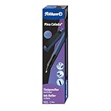 Pelikan Tintenroller Pina Colada Holo inkl. Standard-Tintenpatrone, nachfüllbar, blau, 1 Stück