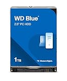 WD Blue 1TB Interne HDD, PC-Festplatte 2,5 Zoll - 5400 U/Min, SATA 6 Gbit/s, 128 MB Cache