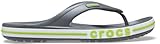 Crocs Unisex's Bayaband Flip Flop,Slate Grey/Lime Punch,42/43 EU