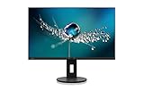Fujitsu B2711 TS QHD LED-Monitor 68,5 cm 27' 2560 x 1440 IPS 350 cd/m² 1000:1 5 ms HDMI DVI DisplayPort Lautsprecher Satin Black