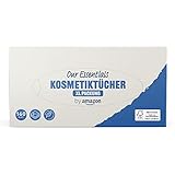 by Amazon Kosmetiktuchbox 3-lagig XL Packung, 160 Stück, 1er-Pack