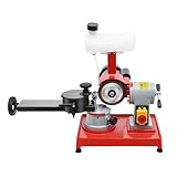 370W Schärfmaschine, Sägeblattschärfgeräte Schärfmaschine für die das Schneiden von Aluminium Holz Kunststoffen, 220V Schärfgerät Kreissägeblatt Schleifer Kreissägeblattschärfer Sägeblatt 80-700mm