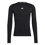 adidas Herren Techfit Kurzarm T-Shirt, Black, M