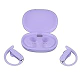 Plyisty Kabellose Ohrhörer, 5.49 -On-Kopfhörer mit 60 Stunden Spielzeit, IP54 Wasserdicht, für Laufen, Outdoor-Sport, Schwimmen, Fitness (Purple)